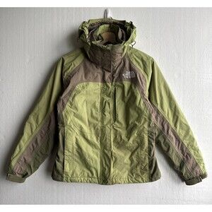 North Face Triclimate Jacket Women’s Small 3-in-1 Hyvent Jacket Green Insulated